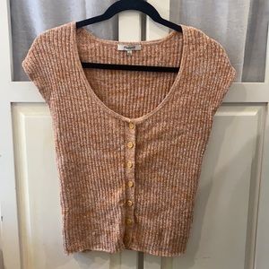 Madewell short-sleeve sweater top